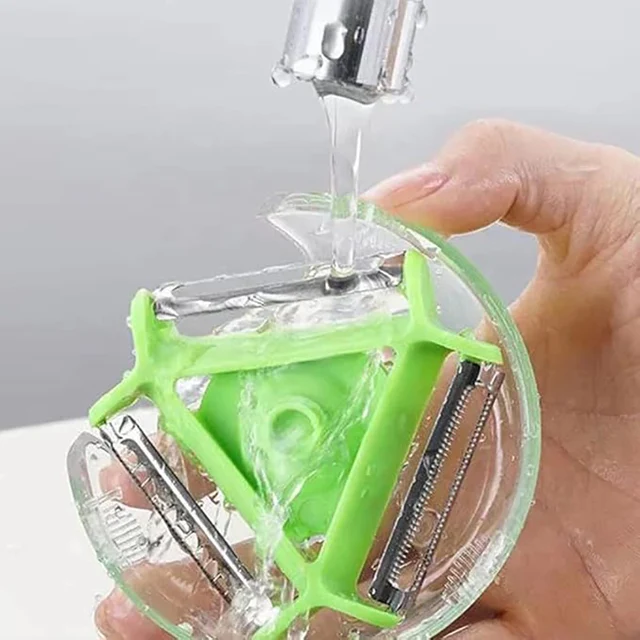 1 PC 3 In 1 Multifunctional Peeler ผักผลไม้ Peeler หั่น Peeling Artifact ครัวเครื่องมืออุปกรณ์เสริม 5