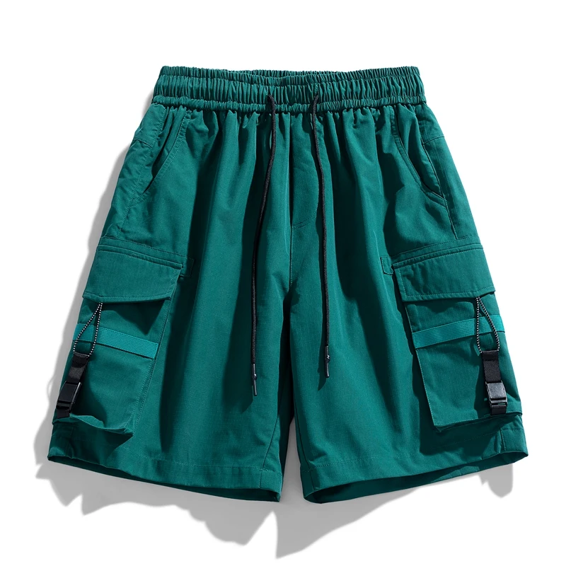 Classic Men's Pants High Street Fashion Shorts Pants Men Drawstring Jogging Sweatpants Outdoor Loose Casual Tactical Streetwear