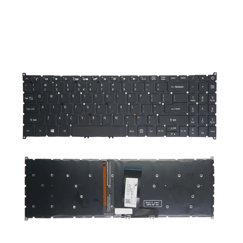 

US/RU клавиатура для Acer Extensa EX215-21 Aspire EX215-51 A315-54 NKI15170AZ A515-54