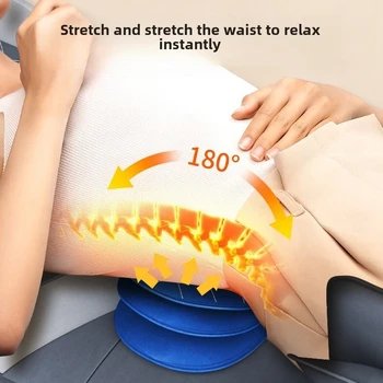 Upgrade Large Area Vibration Airbag Swing Heated Neck Massager Full Body Massage Mat Mattress Traction Lumbar with Remote Contro 5