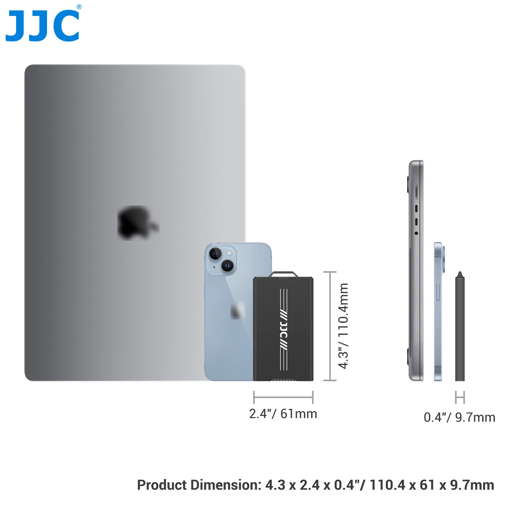 Jjc-estojo para Cartão sd Suporte para Cartão Micro tf Caixa de Memória de Metal Portátil Caixa para sd Mais 12 Micro sd Mais Cartões Nano Sim nm - Imagem 6