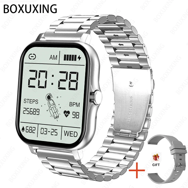 steel belt silver