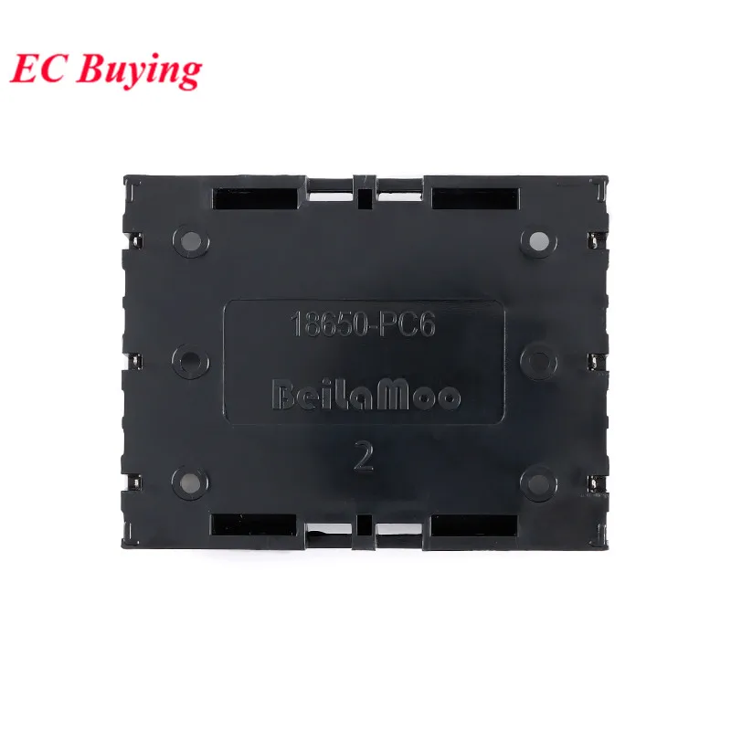 Neue DIY ABS 18650 Power Bank Fällen 1X 2X 3X 4X 18650 Batterie Halter Lagerung Box Fall 1 2 3 4 Slot Batterien Container Hard Pin – Detail 13