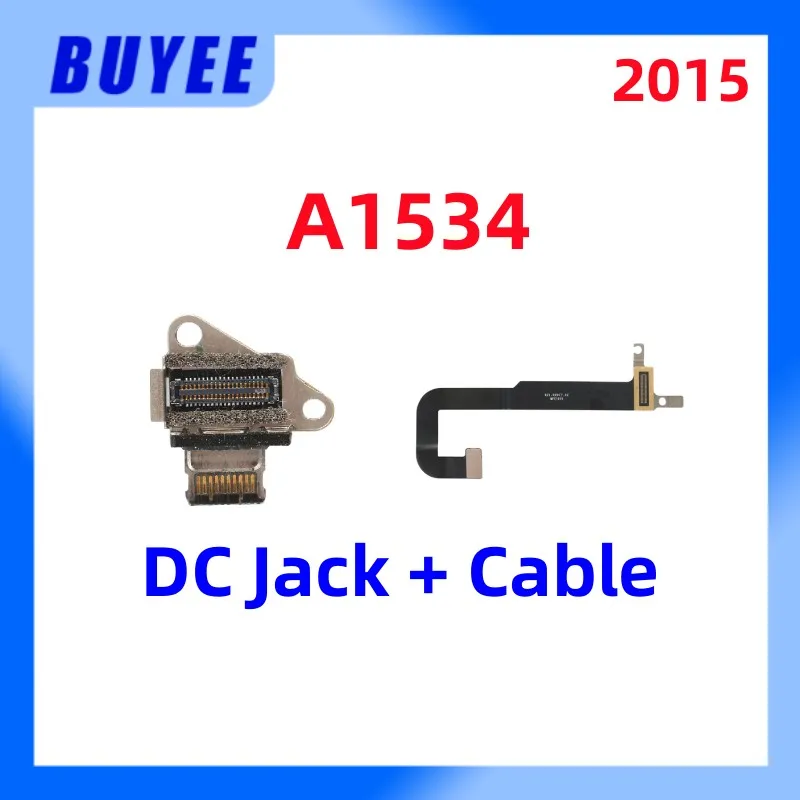 MacBook Retina 12.6" A1534 DC Power Jack I/O USB-C DC Charging Port Flex Cable 2015 Year