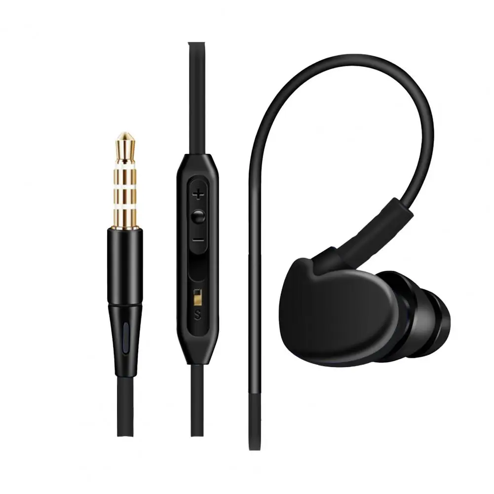 

Wired Earbud Superior Plug Play 3.5mm Noise Reduction Wired Headphone Phone Accessory