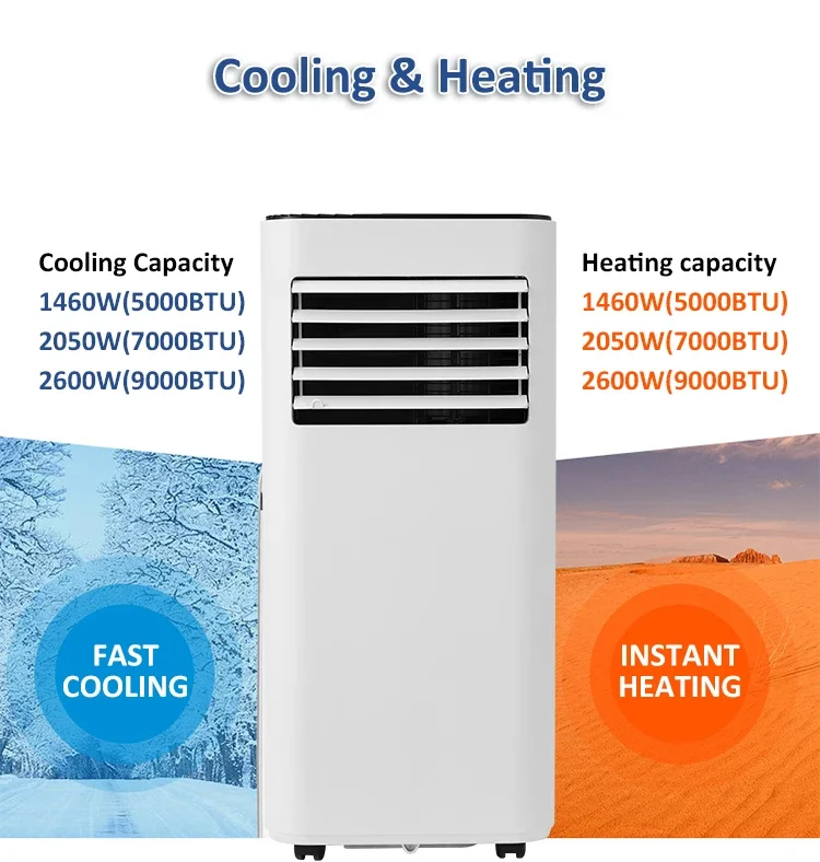 JJPRO Greenfly mobile air conditioning wholesale smart compressor room mini personal floor standing air conditioner for sale 6