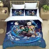 Demon Slayer Printed Bedding Sets exquisite bed supplies set duvet cover bed comforter set bedding set luxury birthday gift 6