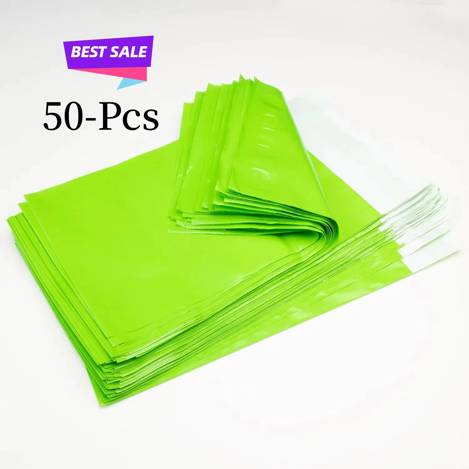 50 Pcs / Pack Shipping Bags Opaque PE Plastic Express Envelope Storage Mailing Bags Waterproof Self Adhesive Seal Courier Bag
