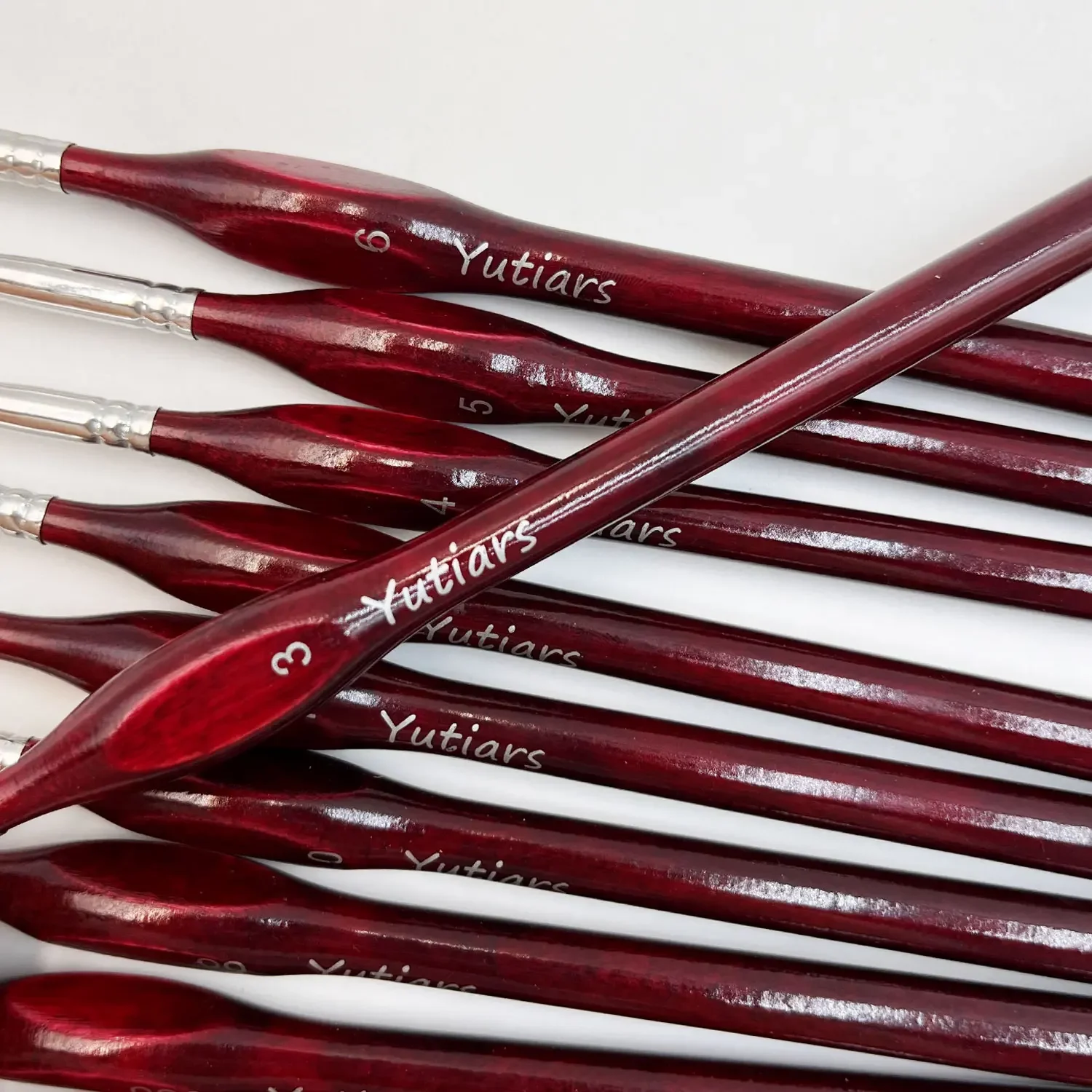 10Pcs Detail Paint Brushes Extra Fine Detail Miniature Paint Brush Set fine Paint Brush for Miniature Painting Small Scale Mode 3