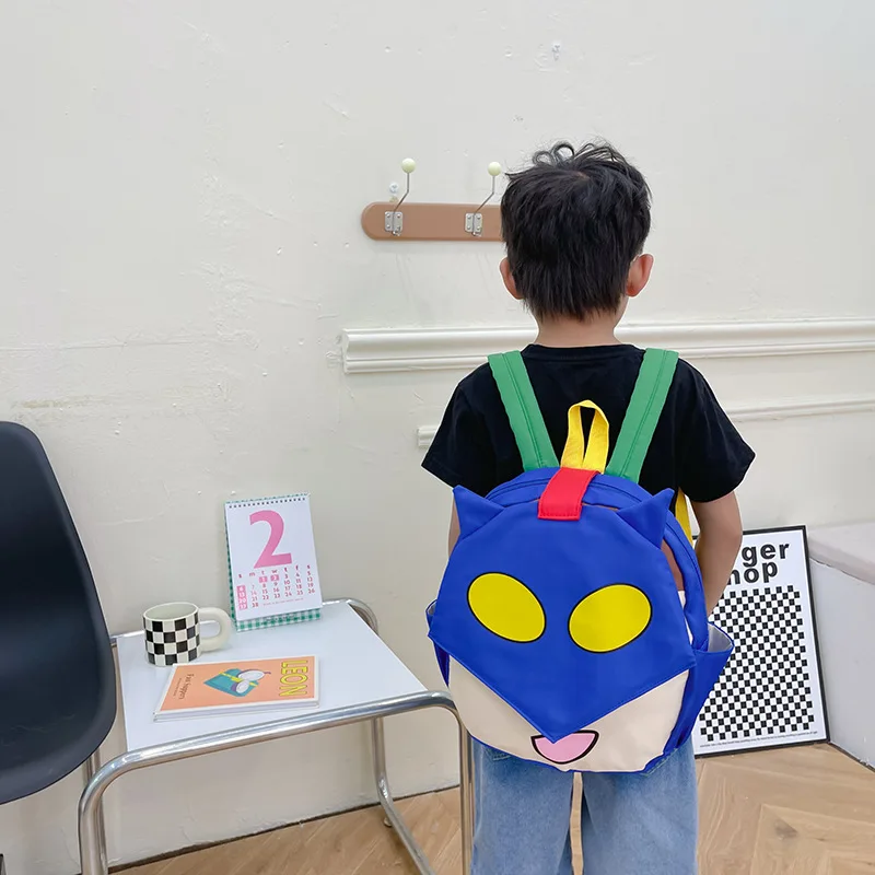 

New Trendy Toddler Kids Mini Cute Catoon School Bag Child Little Boys Cool Anime Backpack