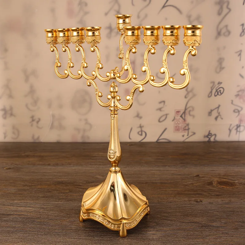 Star Menorah Hanukkah Candelabra 2