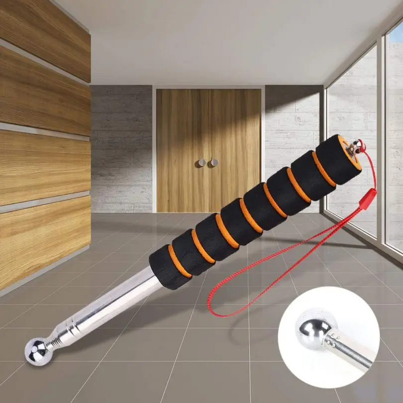 Telescopic Wall Check Hammer Adjustable Empty Drum Hammer Inspection Tool Rod For Walls Floors Ceilings Tiles hollow drum hammer,empty drum hammer