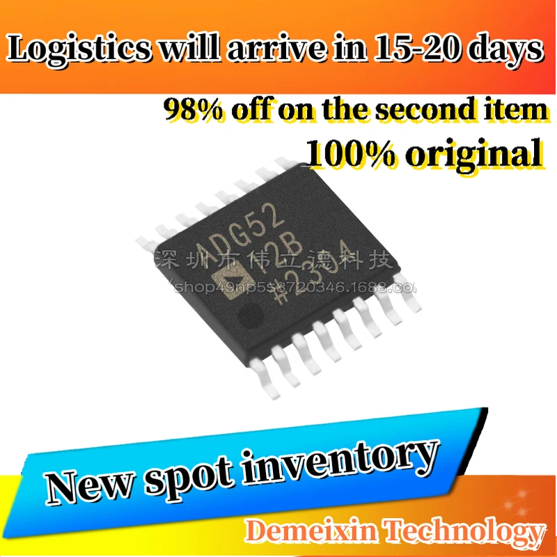 1PCS  ADG5212BRUZ-RL7  ADG5212BRUZ TSSOP16 100% original inventory
