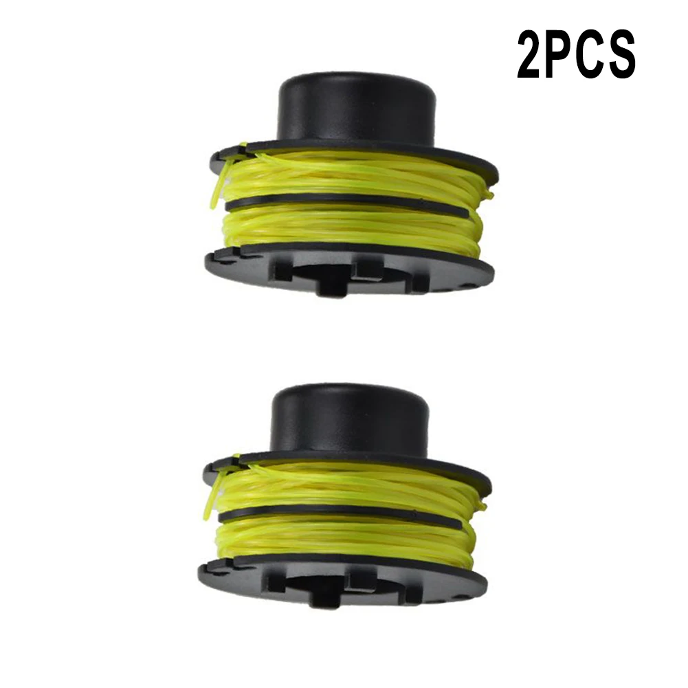 1 2pcs String Trimmer Spool Line For Ryobi RAC118 RLT3525S Grass Trimmer Replacement Spool 1.2mm Garden Tool
