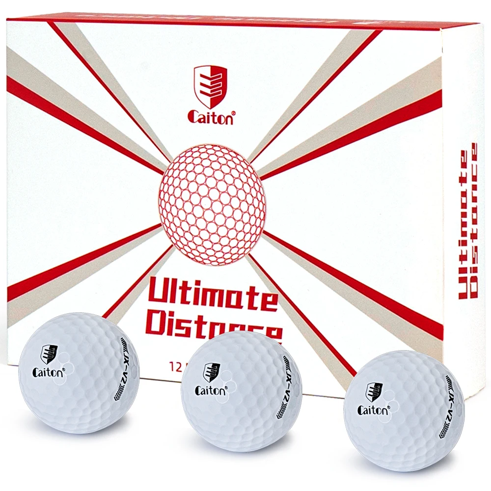 Caiton-12/6/3pcs Super long distance golf ball, professional grade ...
