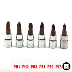 Durable 6 - Piece Precision Bit Socket Set for Electronics and Repairs (A)