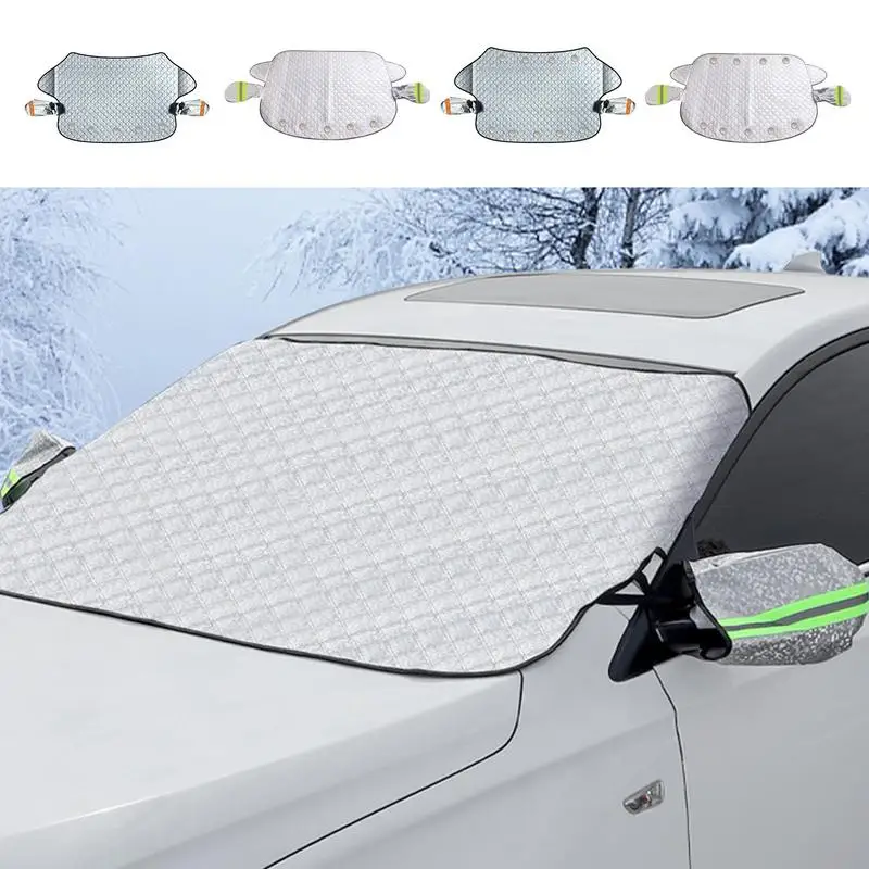 

Car Windshield Snow Cover Car Snow Shield Frost Prevention Frost Prevention Front Windshield Sunshade Thickened Snow Shield