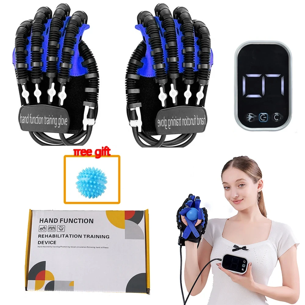 Gants de Robot hémiplégie, outil d'exercice des mains pour Patient d'accident vasculaire cérébral, gant de rééducation robotique, Infarctus cérébral, récupération paralyisée