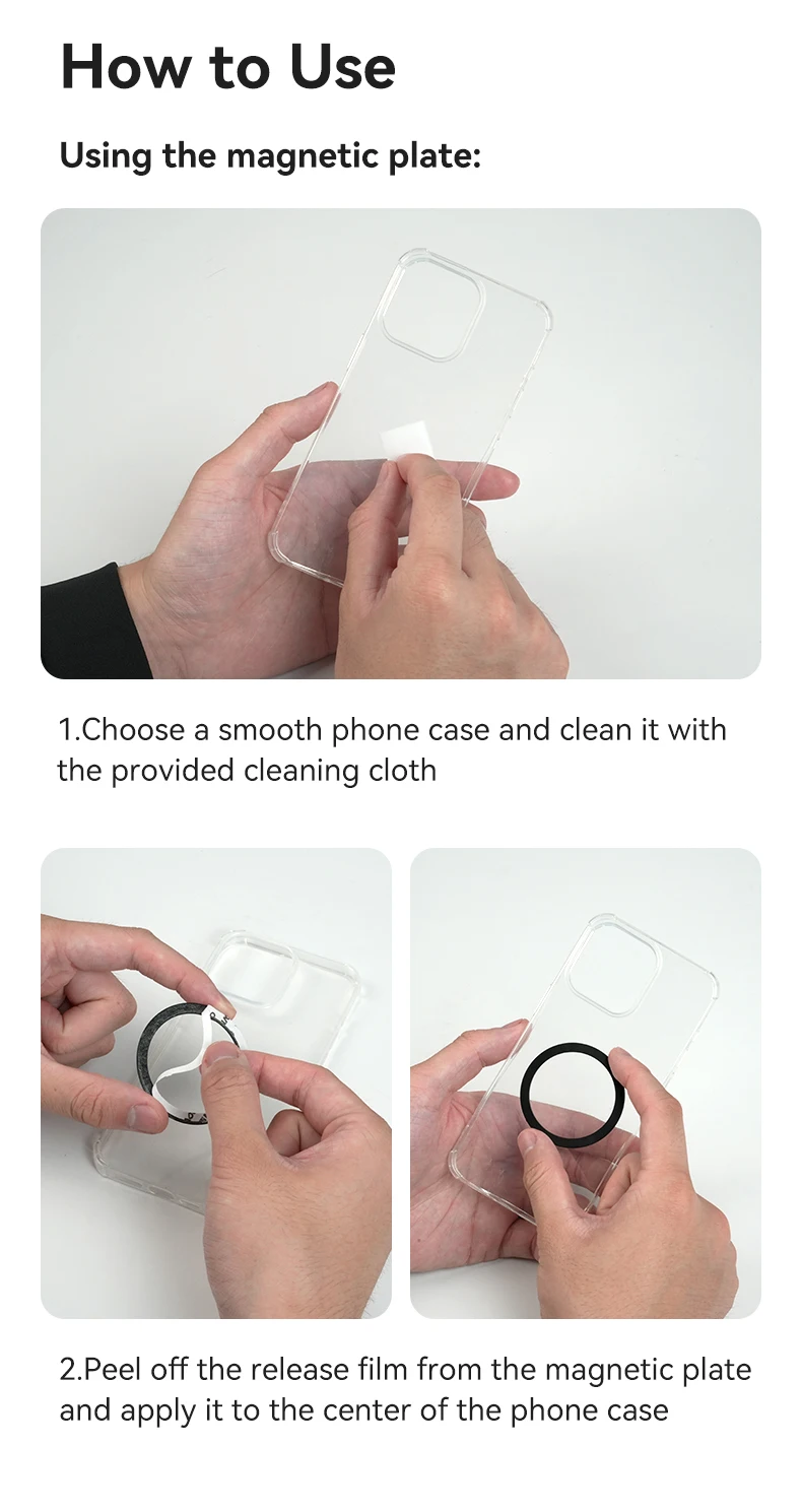 Mobile Phone Magnetic Stand For Iphone 16 15 14 13 12 Andriod Phone Two Claw Ada