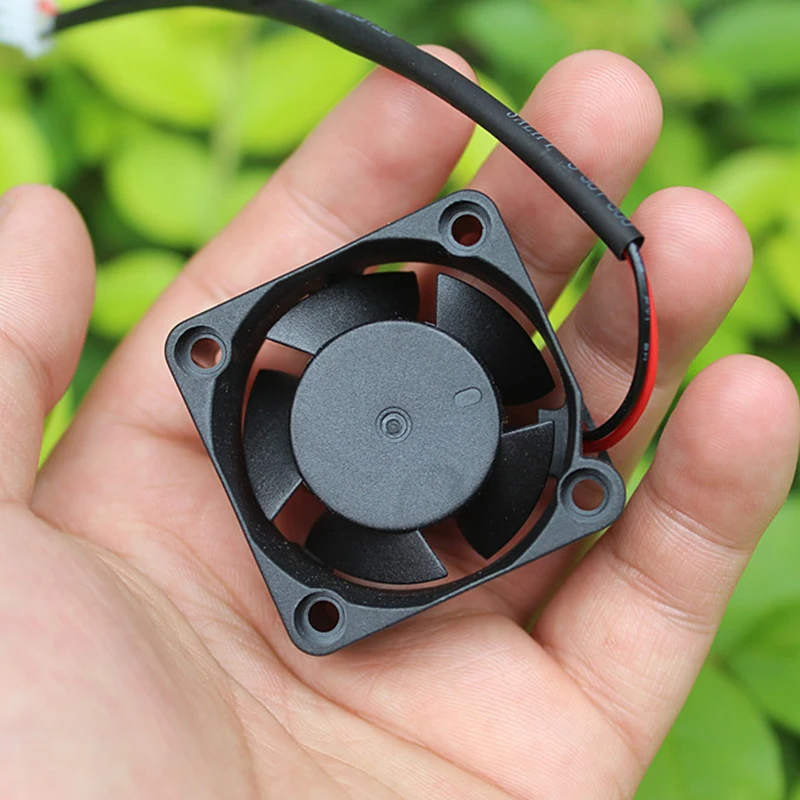 2pcs Radiator Small DC Brushless Silent Fan DC5V 4cm Micro Fan Electronic Accessories