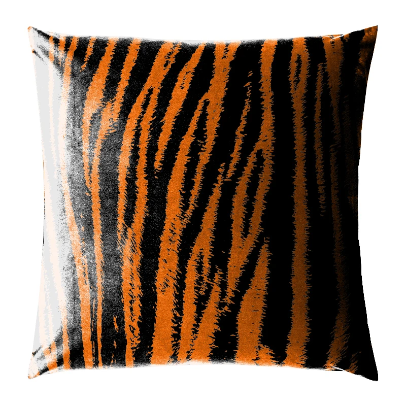 

Modern style Tiger patternCushion Cover Super Soft Short Plush Pillowcase Cartoon Geometric Patterns Pillows Covers Home Decor