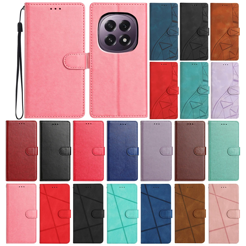 Magnetic Flip Leather Wallet Case with Card Holder and Stand – Anti-Fall Phone Cover