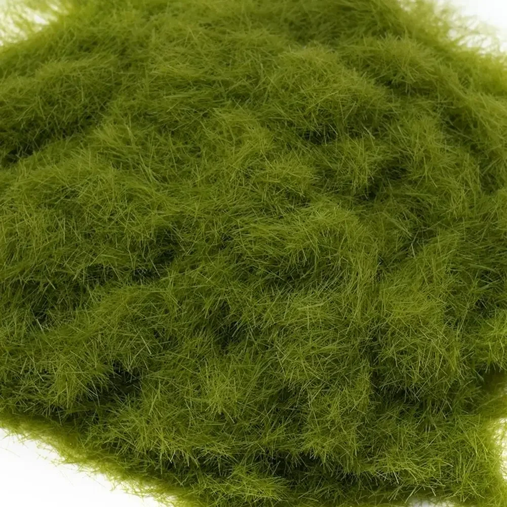 Nylon Artificial Grass Model Railway Lawn Grass Powder Green Scenery 30g 5mm Nylon Grass Powder Modeling Hobby Craft Accessory 4