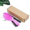 Massage Hair Comb Salon Wet Hair Brush Women Hairdressing Styling Hair Tools Anti Detangling HairBrush Wet Dry Dual Purpose Comb 6