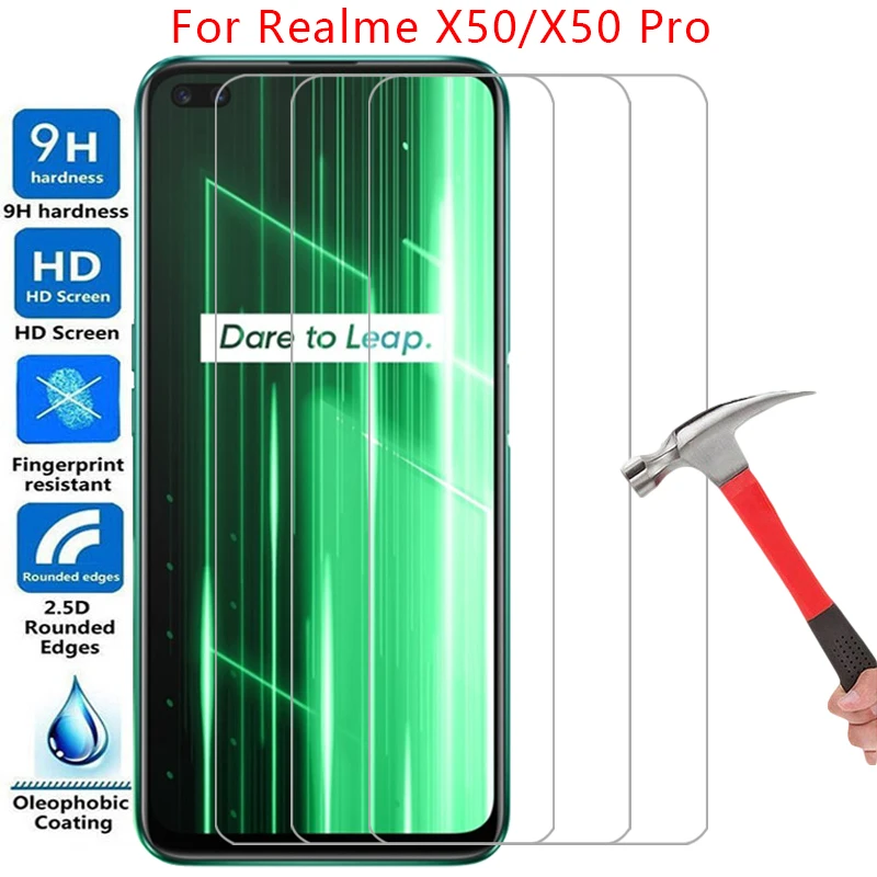 Чехол для телефона для realme x50 pro 5g закаленное стекло на realmex50 x 50 50x x50pro задняя крышка 360 realmi relme real me mi reali reame