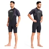 Diving Suit 3MM Neoprene Men's Short Sleeve  Scuba Wetsuit Surfing Snorkeling  Sun Protection Warm Cold-proof Diving Suit 2