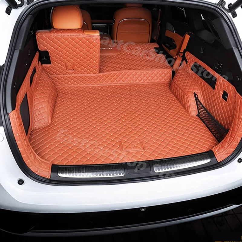 

For XPENG G9 2022 2023 2024 Car All Inclusive Trunk Mat Boot Liner Tray Car Rear Trunk Cargo Mat Protective Pad Accessories