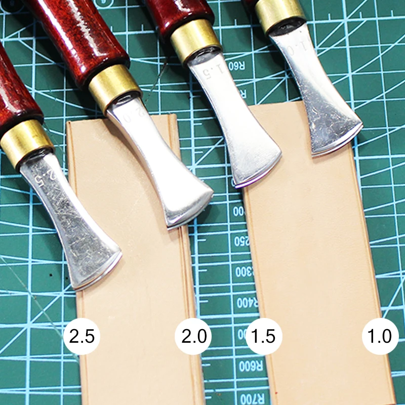 1PCS Leather Shallow Slot Edge Lineer Edge Device Creaser Stainless Steel Leather Crimping Working Tools DIY Craft leather craft tool kit,leather craft tool,leather craft tools,leather tools