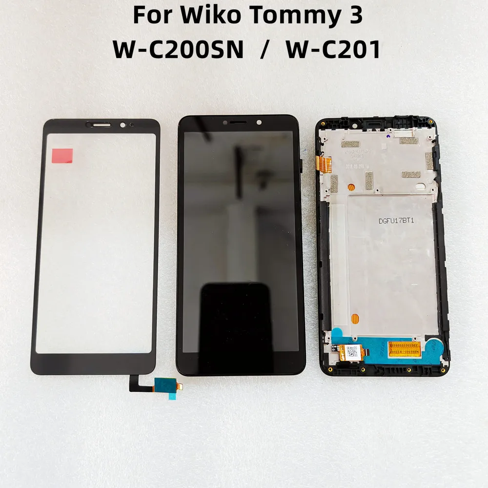Vitre Ecran Tactile Touch Pour Wiko Lenny 3 Remplacement Touch Screen Noir - Téléphonie - Foto 14