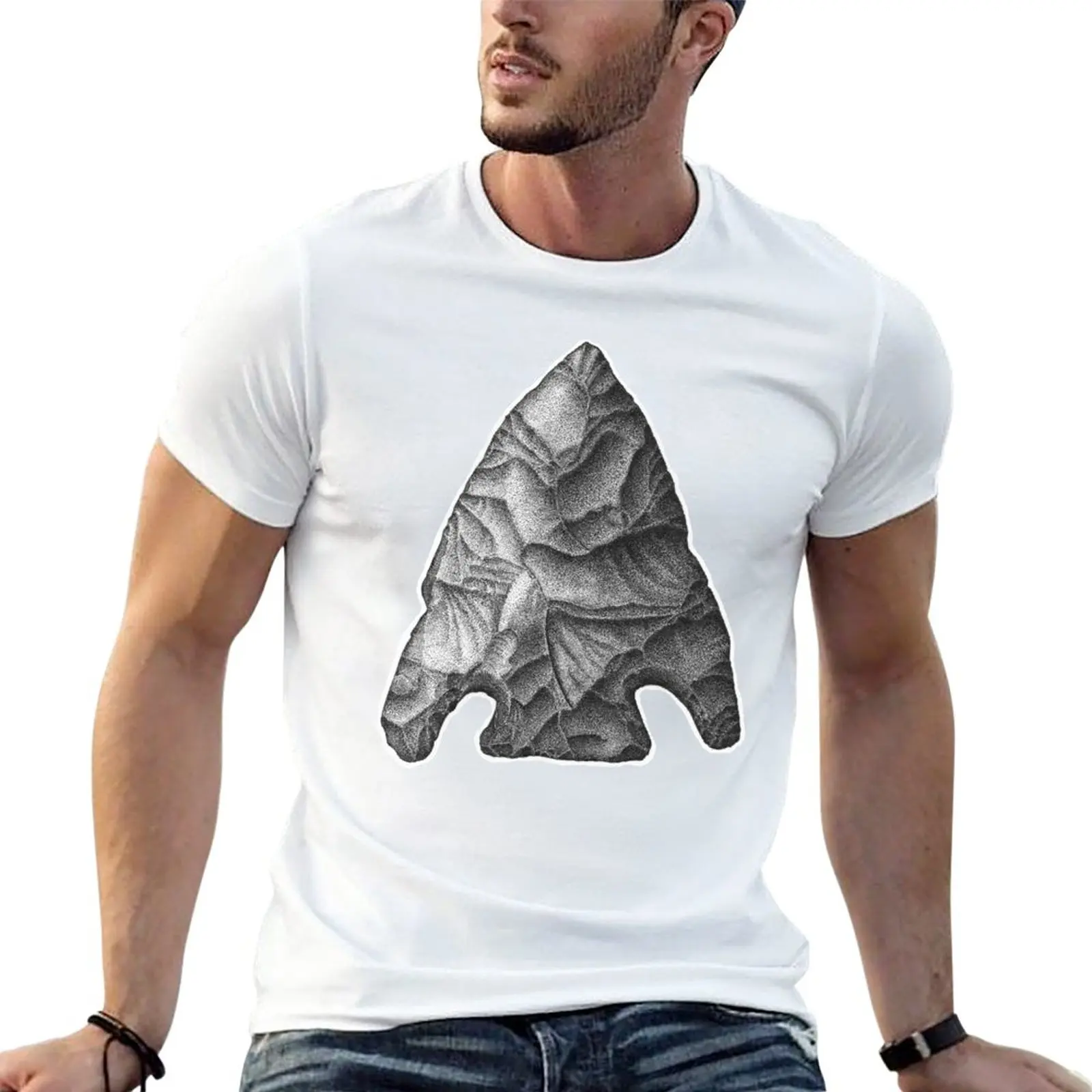 

Projectile Point T-Shirt anime plain summer tops oversized t shirt men
