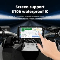 EKIY 6.25 inch Wireless CarPlay Moto Android Auto GPS Motorcycle Navigation Portable Digital Motorcycle Dashboard Display Screen - Image 5