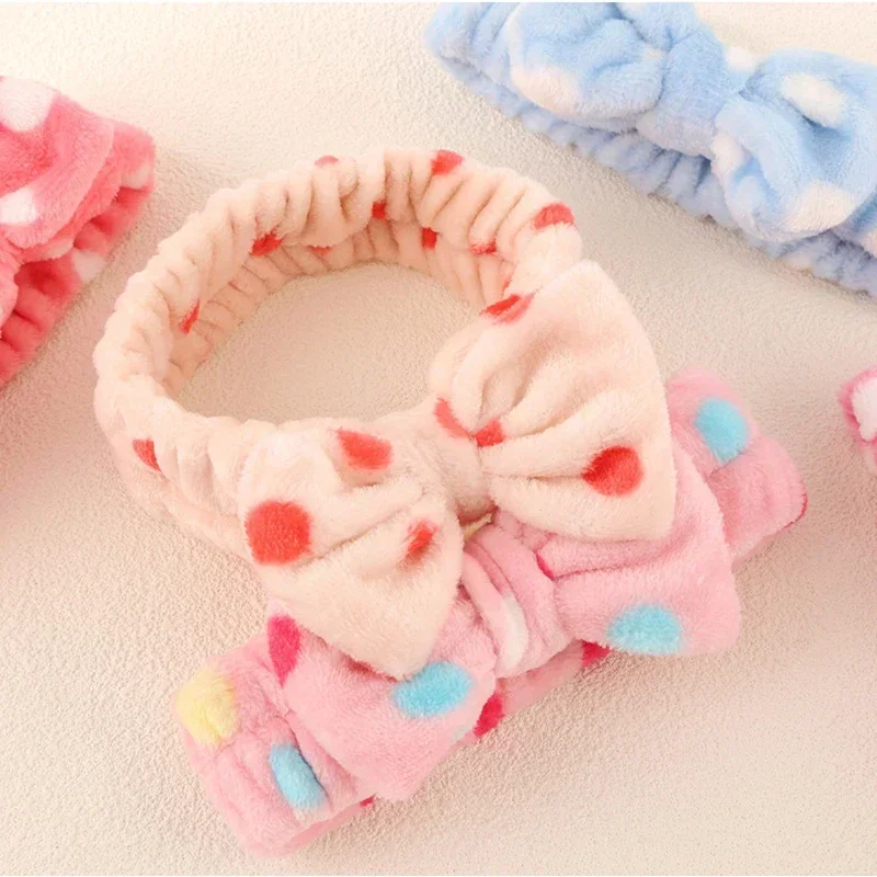 Hairbands Headband For Women Soft Warm Coral
