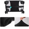 Stretch Luggage Covers 18-32 Protector Travel Luggage Suitcase Protective Cover Gold Letter Series Dust Covers Travel Organizer 3