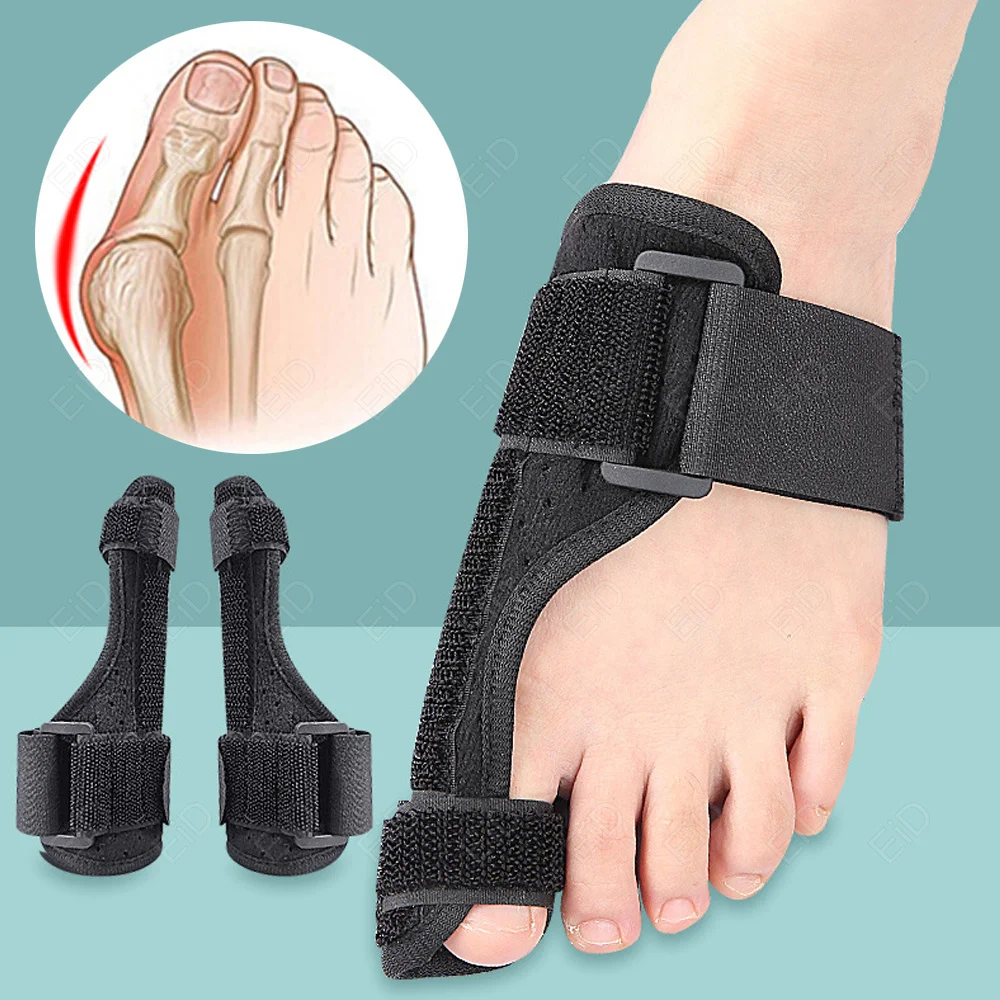 Zehen Bunion Splint Corrector Big Toe Hallux Valgus Glätteisen Bunion Fußpflege Daumenversteller Korrekturverband Schmerzlinderung – Detail 3