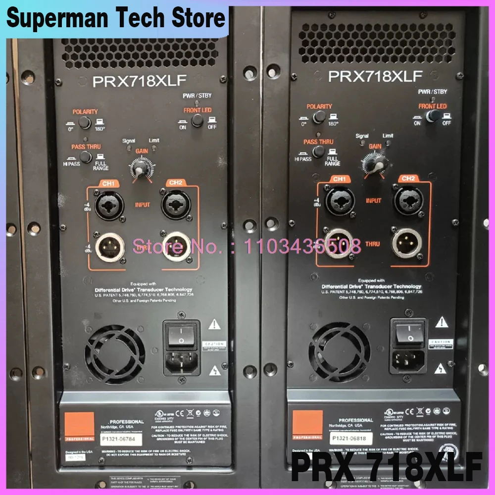 

PRX 718XLF для JBL Active модуль усилителя громкоговорителя PRX718XLF