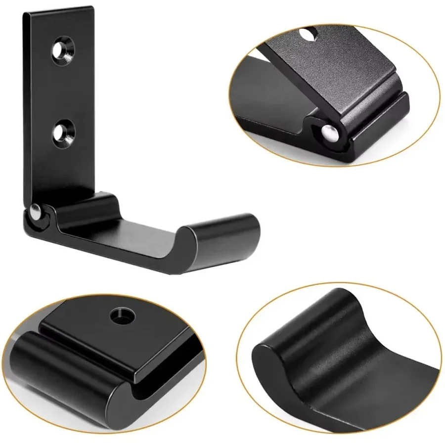Folding Hook Wall-Mounted Foldable Hanging Hook Household Bathroom Kitchen Supplies Storage Multi-Function Towel Coat Hooks 6