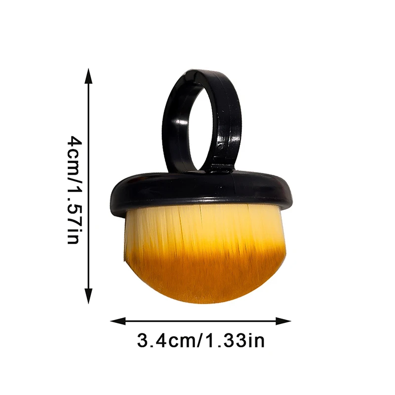 5/10Pcs Professional Ring Nail Dust Brushes - Soft Delicate Manicure Gel Polish Removal Cleaner Tools for Salon DIY