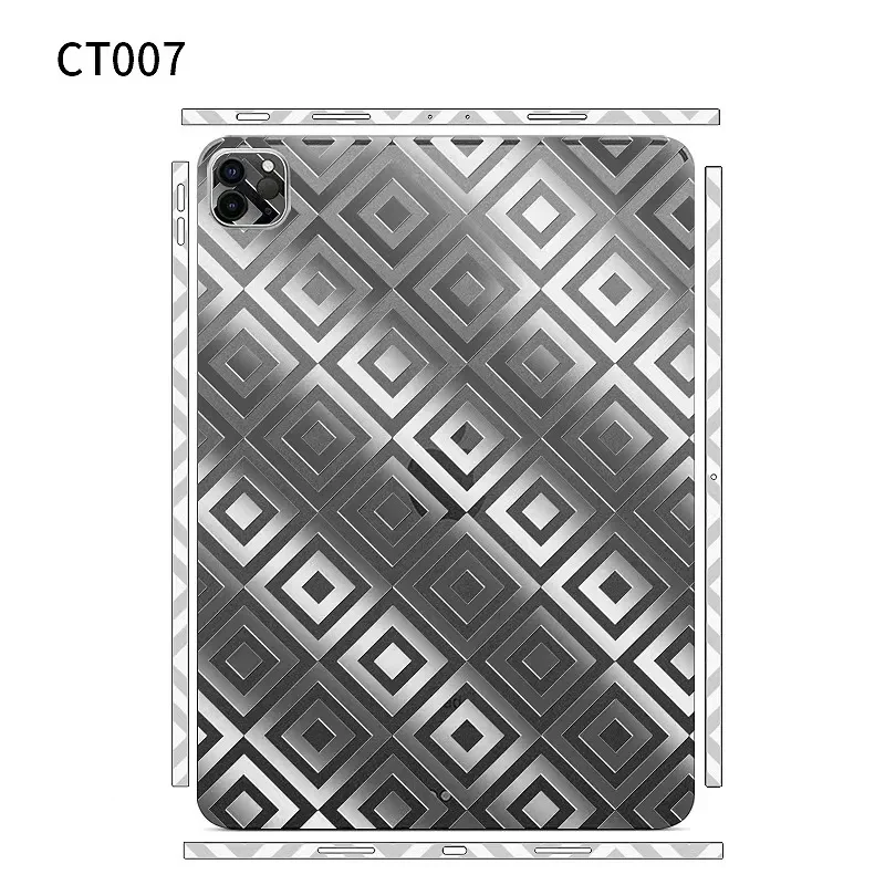 Matte Transparent Film for iPad Pro 2021 2020 2018 12.9 11 Air 4 Mini 6 Case Back Cover Decal Skin Protector Stickers