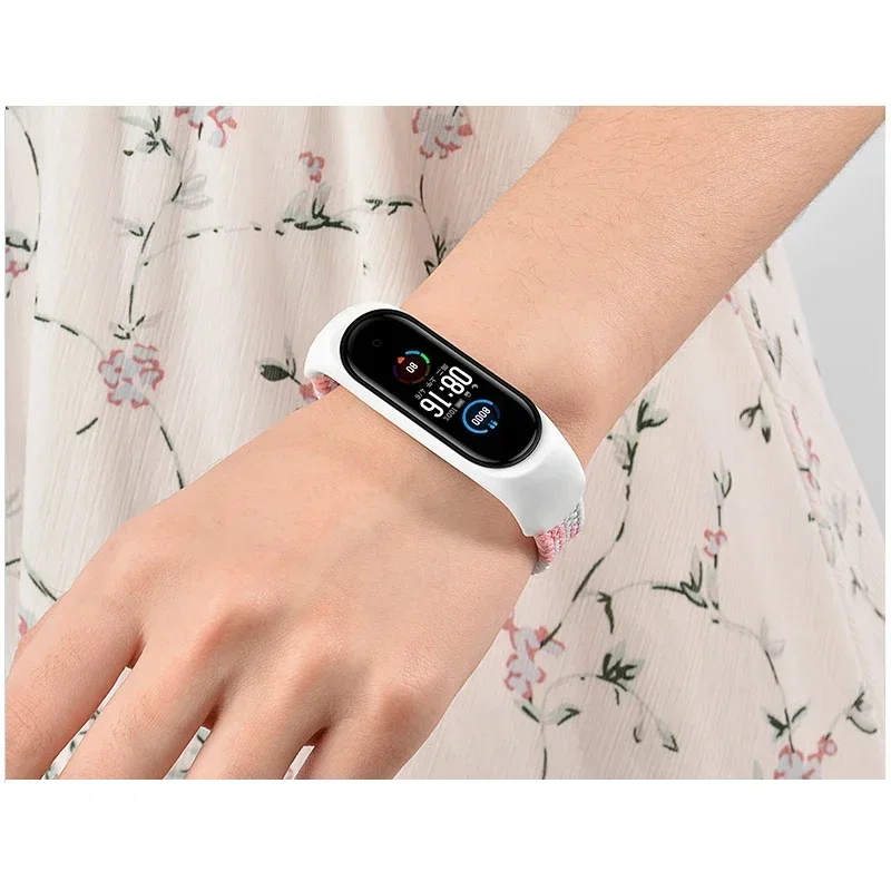 Braided Nylon Solo Loop for Smartwatches - Durable and Stylish Watch Strap Replacement Bracelet