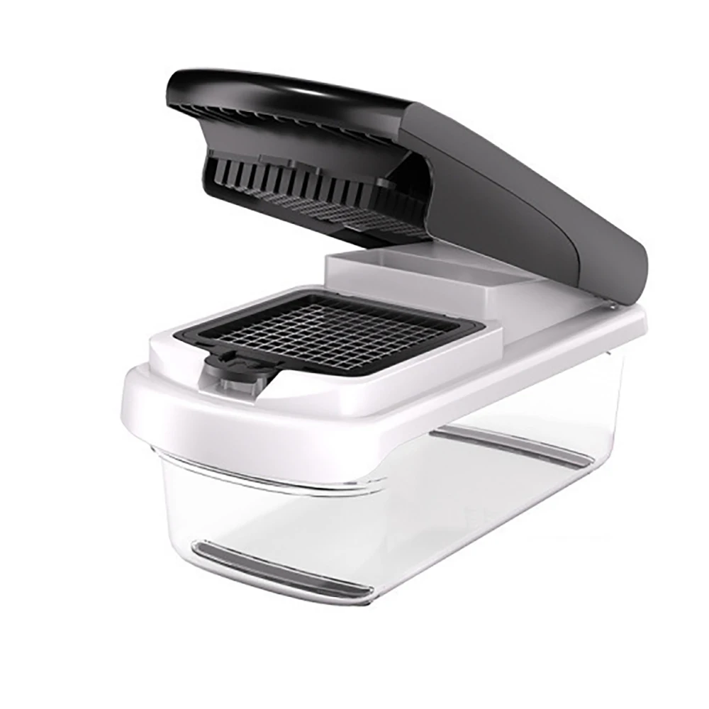 15-in-1 Vegetable Chopper, 7 Blade Veggie Chopper, Practical Food Chopper with Container, Cheese Grater, Home Essentials