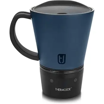 rechargeable heated smart thermo mug with temperature control