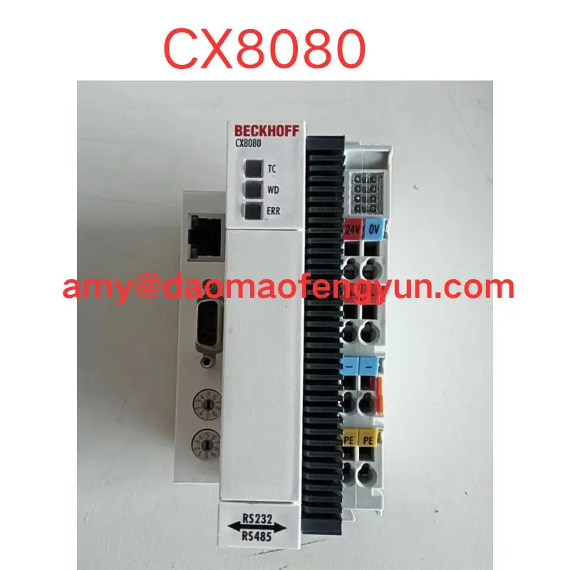 

Used CX8080 plc control module tested ok