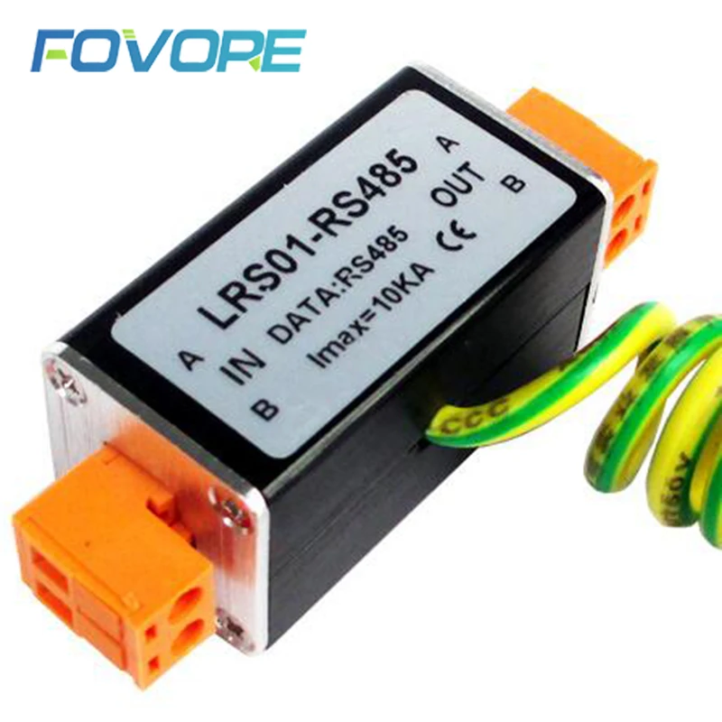 RS485 Date Signal Power Arrester Anti Surge Protector Monitoring CCTV Camera Lightning Protection Device Thunder Preventer