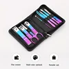 Ouriner 9/18pcs Set Professional Stainless Steel Manicure & Pedicure Kit Precision Nail Care with Nail Clipper Scissor 5