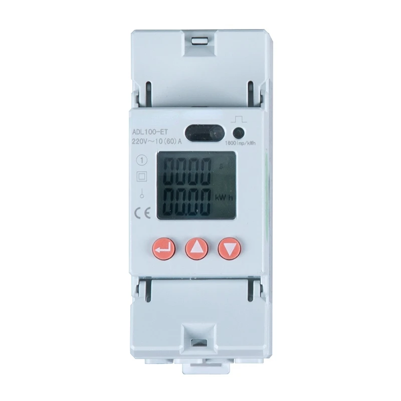 

FOR single phase two wire ac power consumption watt energy meter10(60)A 230V 50Hz household electric din rail