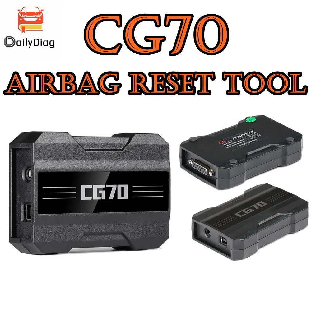 

Новинка 2023, инструмент для сброса воздушной подушки CGDI CG70, чистые коды неисправностей, один ключ, без сварки, не разбирается, подходит для большинства автомобилей